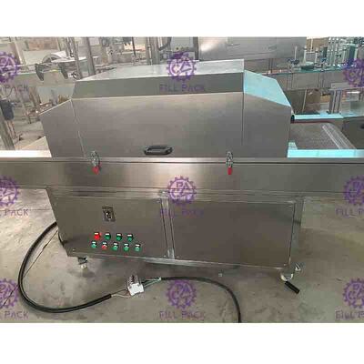 1.5KW 15A 300nm UV Sanitizer Sterilizer Tunnel พร้อมการไหลของน้ำ