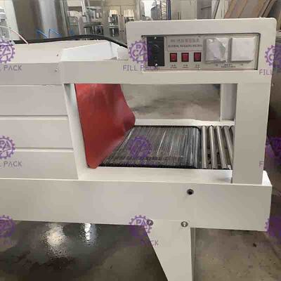 การหดตัวเครื่องกึ่งอัตโนมัติขวดบรรจุสำหรับความจุขนาดเล็กขวดพลาสติก