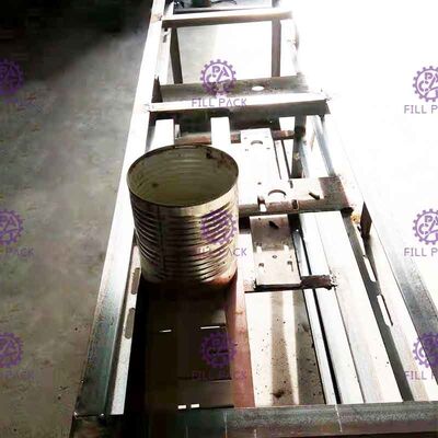เครื่องซักผ้าแม่เหล็ก 2000BPH กระป๋องบรรจุและปิดผนึกเครื่อง SUS304