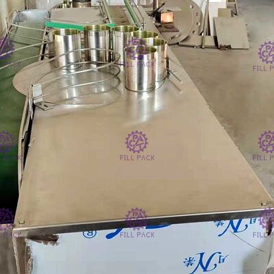 เครื่องซักผ้าแม่เหล็ก 2000BPH กระป๋องบรรจุและปิดผนึกเครื่อง SUS304