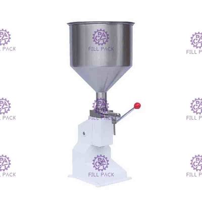 เครื่องบรรจุด้วยมือแบบกดขนาด 10 ลิตร 5.5KW การบรรจุของเหลวในเชิงปริมาณ