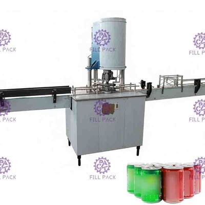 2300CPH Single Head Automatic Liquid/solid Can Sealing Machine