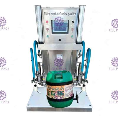 เครื่องบรรจุเบียร์กึ่งอัตโนมัติ ขวดแก้วพลาสติก 2 หัว Line Device Filler