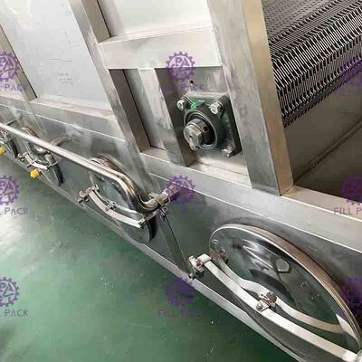 เครื่องบรรจุขวดน้ำแร่ 3000 BPH 8 Temperature Zone