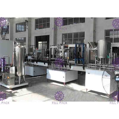 เครื่องบรรจุ CSD เชิงเส้นอัตโนมัติ 2000BPH ใช้งานง่าย