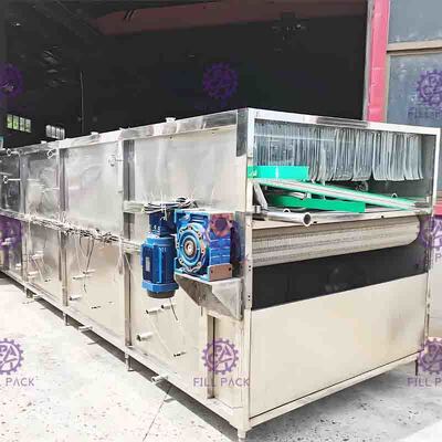เครื่องบรรจุขวดนมขวดนมระบบไฟฟ้าระบบรีไซเคิลพลาสติก