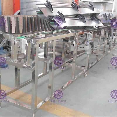 เครื่องนึ่งขวดนมอัตโนมัติ / ฝาขวดแบบย้อนกลับในเครื่องบรรจุขวด