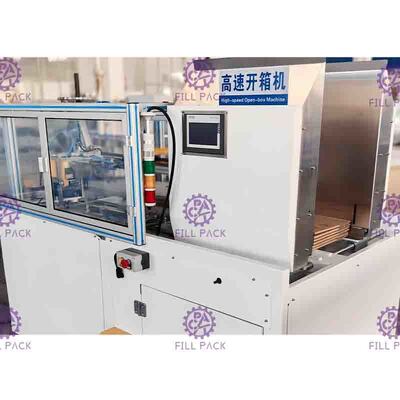 เครื่องบรรจุหีบห่อขวดกาวร้อนให้อาหารอัตโนมัติอย่างต่อเนื่อง