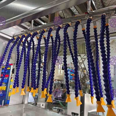 7.5kW ฝุ่นขวดเครื่องเป่าลมสำหรับการลบความชื้นขวดของสายการประมวลผลเครื่องดื่ม