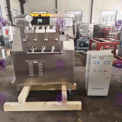 3000LPH 25MPa Microfluidics Homogenizer ความดันสูงสำหรับน้ำผลไม้