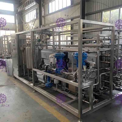3T/H UHT Plate Type Sterilizer Machine ใช้งานง่าย