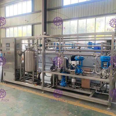 3T/H UHT Plate Type Sterilizer Machine ใช้งานง่าย