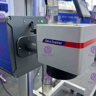 สายการพิมพ์วันที่ด้วยเลเซอร์ระบายความร้อนด้วยอากาศ 1KW / โรงงาน / หน่วยสำหรับขวดเครื่องดื่ม