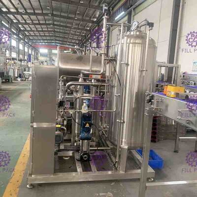 1000L / H SUS304 เครื่องดูดฝุ่นสำหรับอุปกรณ์แปรรูปน้ำผลไม้