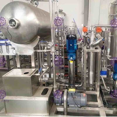 1000L / H SUS304 เครื่องดูดฝุ่นสำหรับอุปกรณ์แปรรูปน้ำผลไม้