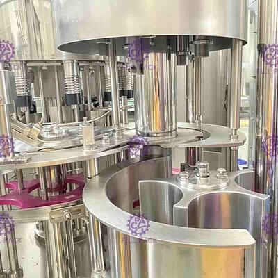 monoblock อัตโนมัติ 6000BPH ขวดบูรณาการ 3-in-1washing-filing-capping เครื่องบรรจุนม / อุปกรณ์