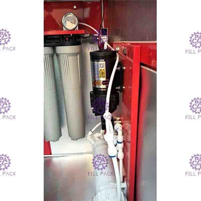 เครื่องจำหน่ายขวดน้ำบริสุทธิ์หยอดเหรียญและบิล 10 ลิตร/นาที 550W 0.5MPA