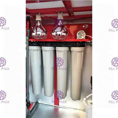 เครื่องจำหน่ายขวดน้ำบริสุทธิ์หยอดเหรียญและบิล 10 ลิตร/นาที 550W 0.5MPA