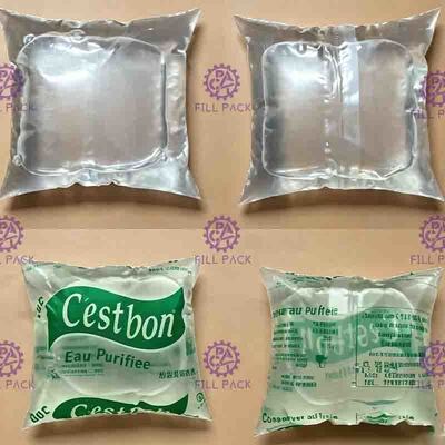 Sachet Pouch Bag 1000L เครื่องบรรจุน้ำของเหลว Water Bagging Line