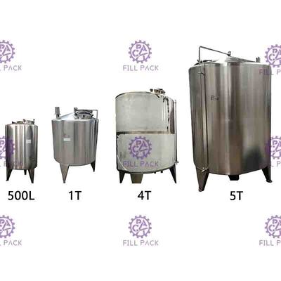 เครื่องเติมขวดน้ำสแตนเลสปลอดเชื้อ 10000L