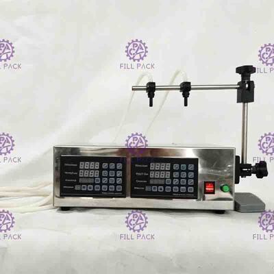 เครื่องบรรจุของเหลวไฟฟ้าควบคุมแบบดิจิตอลกึ่งอัตโนมัติ 260BPH