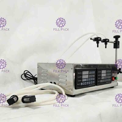 เครื่องบรรจุของเหลวไฟฟ้าควบคุมแบบดิจิตอลกึ่งอัตโนมัติ 260BPH