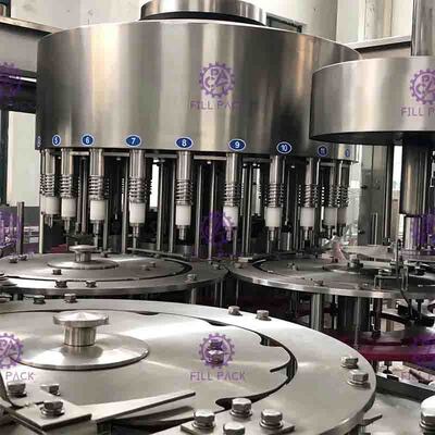 2L Monoblock Water Rinsing Filling Machine Capping Machine ขวด PET ดื่มบริสุทธิ์ 0.5Mpa