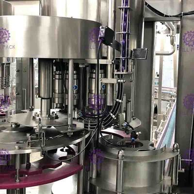 2L Monoblock Water Rinsing Filling Machine Capping Machine ขวด PET ดื่มบริสุทธิ์ 0.5Mpa
