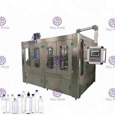 น้ำดื่มสัตว์เลี้ยง 500ml / 1L / 2L 3 In 1 Monoblock อุปกรณ์การผลิต / โรงงาน / เครื่องจักร / ระบบ / สาย