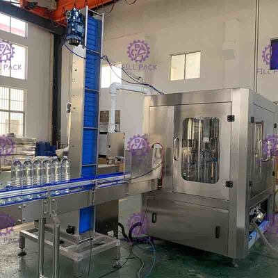 Non Soda 300BPH 2L Mineral Water Filling Line ที่มีความแม่นยำสูง