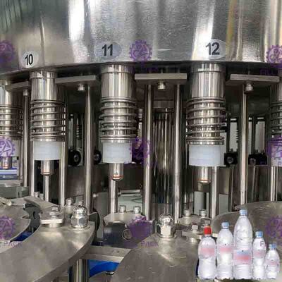 เครื่องบรรจุน้ำแร่ Monoblock 3 ใน 1 เครื่องล้างขวดพลาสติก 10,000BPH