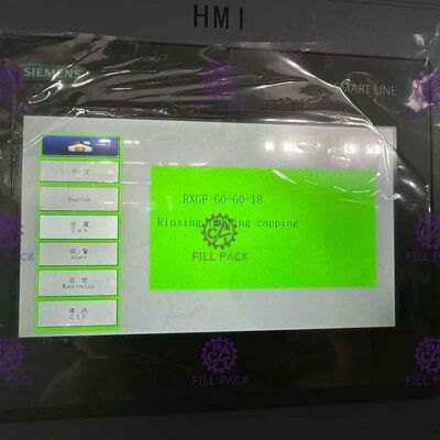 25000BPH เครื่องบรรจุขวดน้ำด้วยซีเมนส์ PLC และสองชิ้นก่อสร้าง