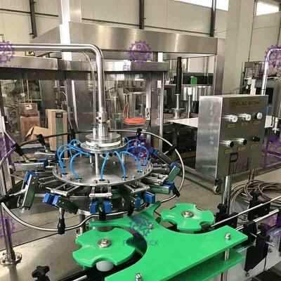 SUS304 น้ำดื่ม 500ml Monoblock Liquid Water Filling Machine