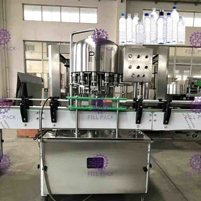 SUS304 น้ำดื่ม 500ml Monoblock Liquid Water Filling Machine
