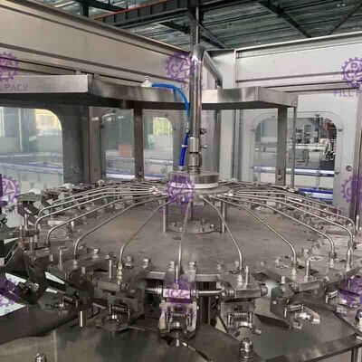 เครื่องบรรจุน้ำแร่ความเร็วสูง, เครื่อง Monoblock อัตโนมัติ 18 หัว