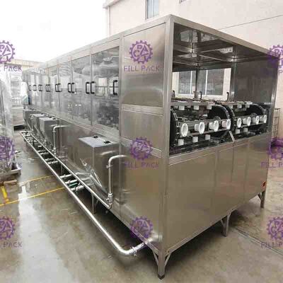 เครื่องบรรจุน้ำอัตโนมัติขนาด 1200BPH 5 แกลลอน