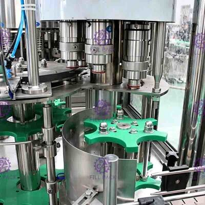 เครื่องบรรจุน้ำผลไม้อัตโนมัติ 4 ใน 1 ขวด PET Monoblock Pulp Fruit Granule