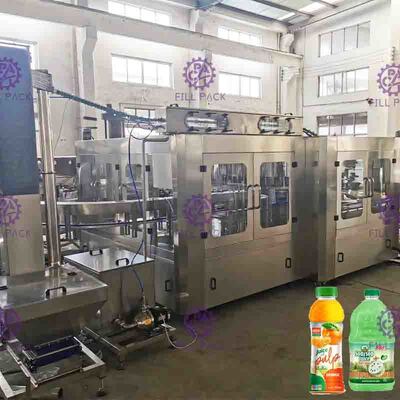 Monoblock Washing Juice Filling Machine CGF32-32-10 อุปกรณ์ขวดพลาสติก