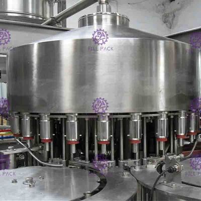 PLC ควบคุมอัตโนมัติเครื่องบรรจุน้ำผลไม้ด้วยความเร็ว 6000BPH