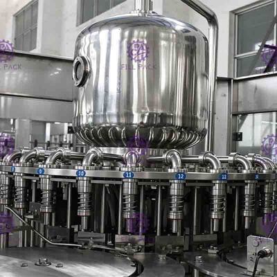 0.4Mpa 8000BPH เครื่องคั้นน้ำส้มสำหรับขวดแก้วที่มีฝาปิดแบบบิด