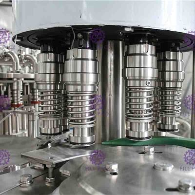 SUS304 เครื่องบรรจุน้ำผลไม้ขวดแก้ว 2 ลิตร 4000BPH พร้อม Homogenizer
