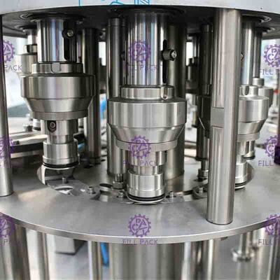 ชา PLC ควบคุมเครื่องบรรจุ Capping แม่เหล็กสำหรับขวด PET