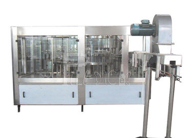 น้ำอัดลมน้ำผลไม้ไวน์พลาสติก PET แก้ว 3 In 1 Monobloc เครื่องผลิตขวด / อุปกรณ์ / โรงงาน / ระบบ