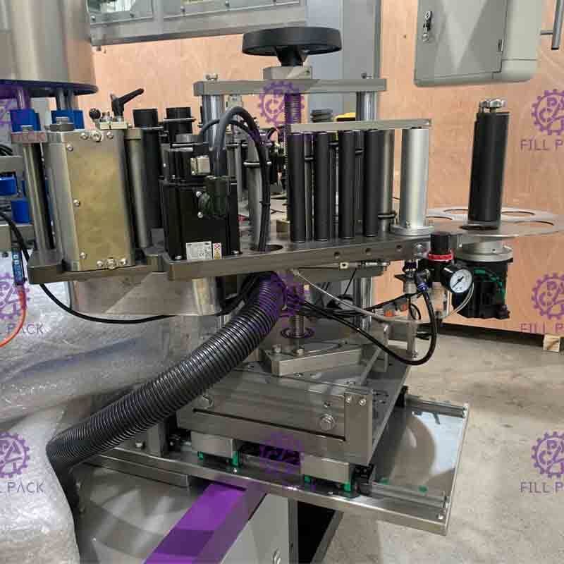 สอง / สองหัวคอร่างกายกาวสติกเกอร์ฉลาก / เครื่อง Labeler / อุปกรณ์ / สาย / โรงงาน / ระบบ / หน่วย