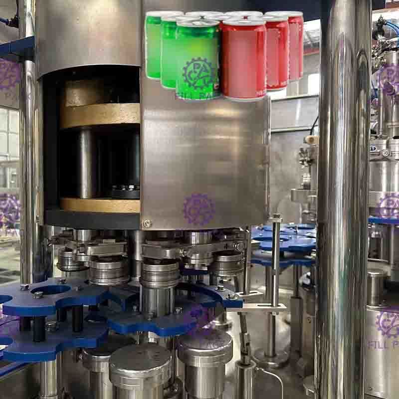 5.5KW ไฟฟ้า 2 in 1 สามารถบรรจุสายอัดลมเครื่องดื่ม Can เครื่องซักผ้า