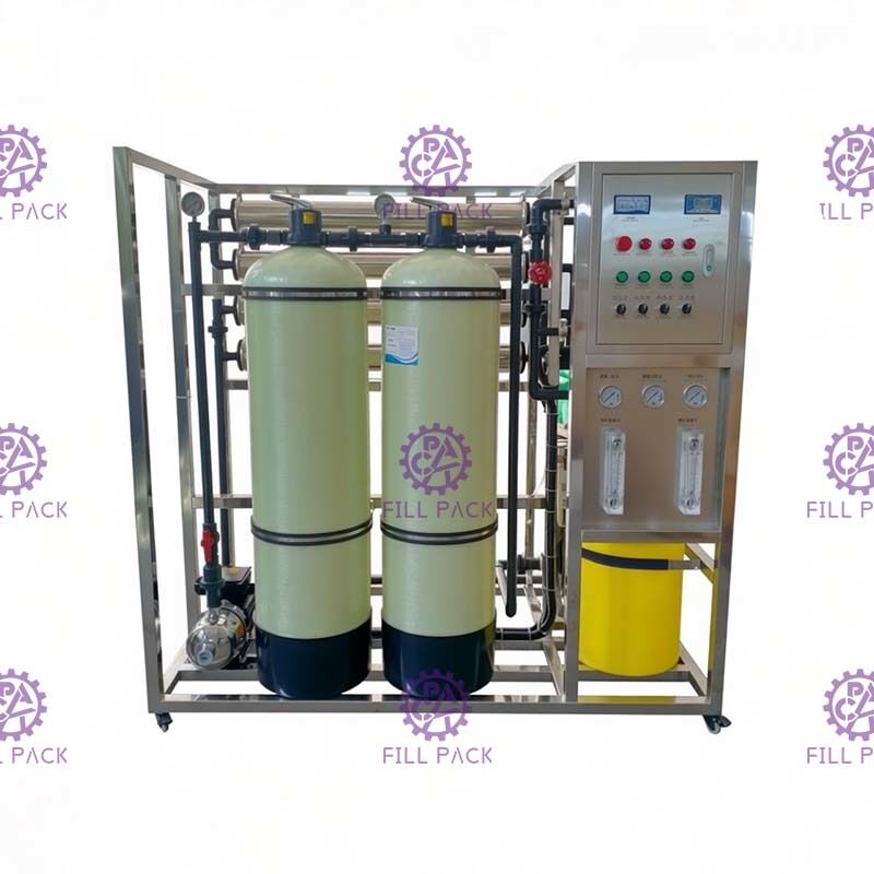 500LPH Monoblock UF osmosis เครื่องบำบัดน้ำดื่ม