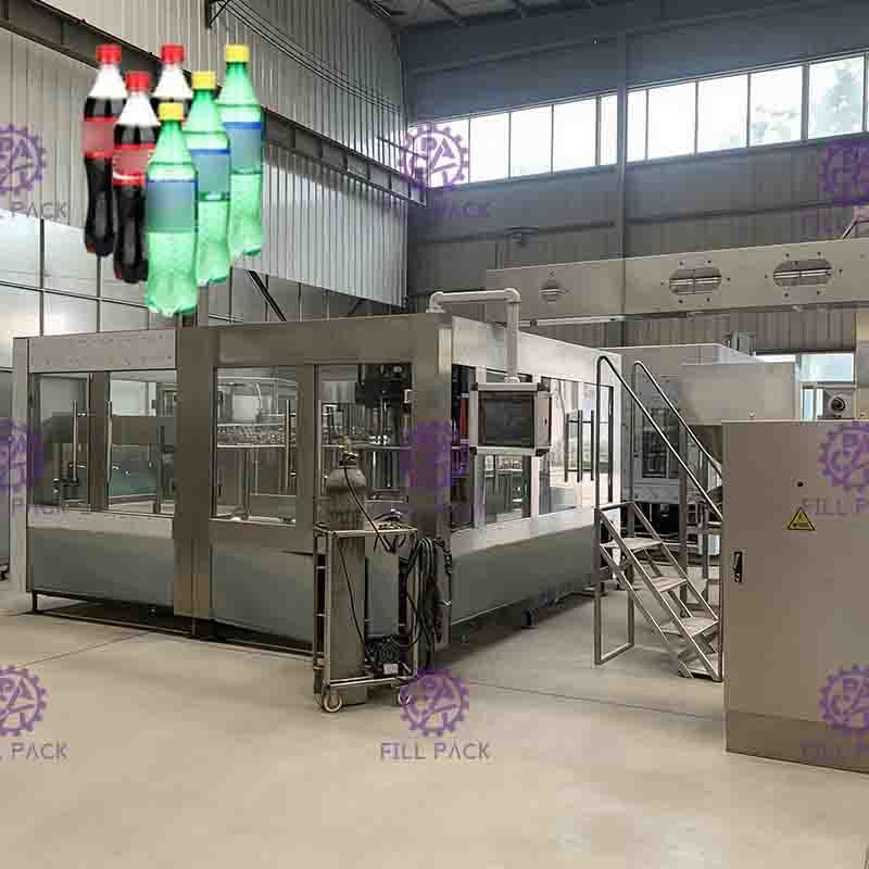 15KW อัตโนมัติ Soft ดื่มบรรจุอุปกรณ์ 3-in-1 ซักผ้าบรรจุเครื่องสูงสุดที่กำหนด
