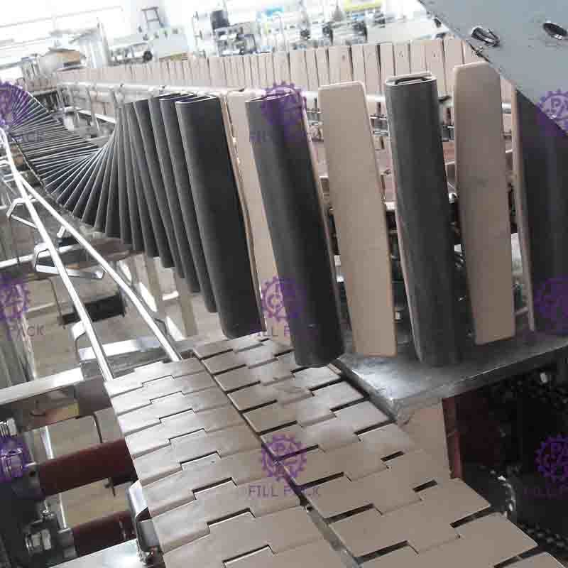 ย้อนกลับพลาสติกขวดที่นึ่งขวดนมระบบ 8000BPH สำหรับปรุงรสสายการผลิตน้ำผลไม้