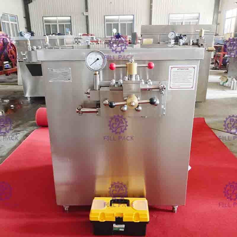 3000LPH 25MPa Microfluidics Homogenizer ความดันสูงสำหรับน้ำผลไม้