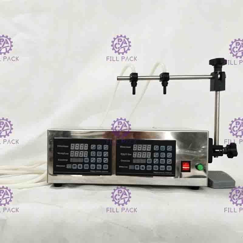 เครื่องบรรจุของเหลวไฟฟ้าควบคุมแบบดิจิตอลกึ่งอัตโนมัติ 260BPH